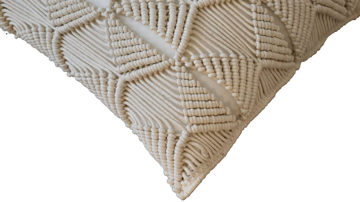 2x Esmi Natural White Cushions NOVEX FURNITURES