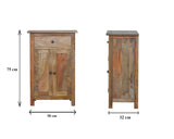 2 Door Cabinet with 1 Drawer NOVEX FURNITURES