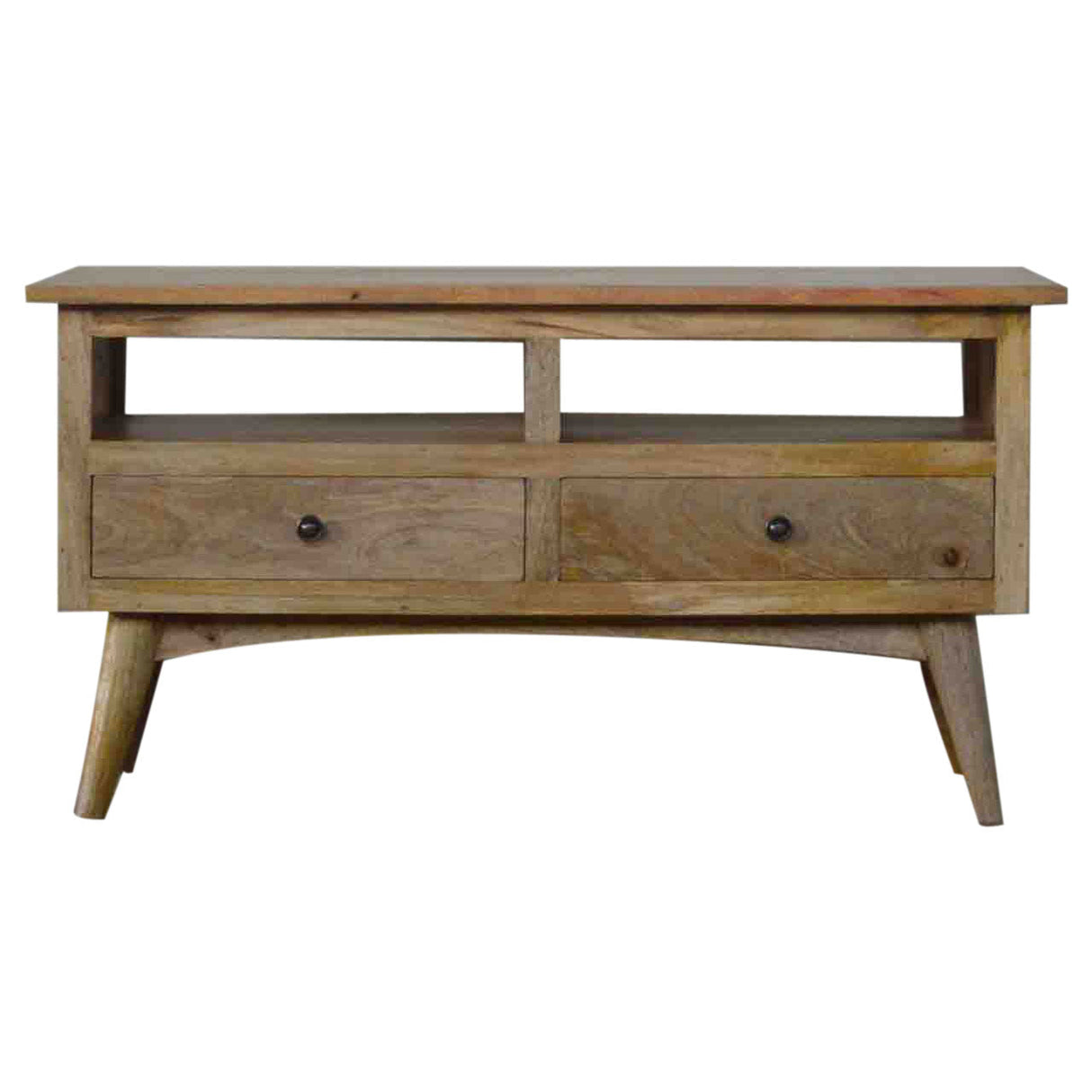 2 Drawer 2 Slot Media Unit NOVEX FURNITURES