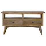 2 Drawer 2 Slot Media Unit NOVEX FURNITURES