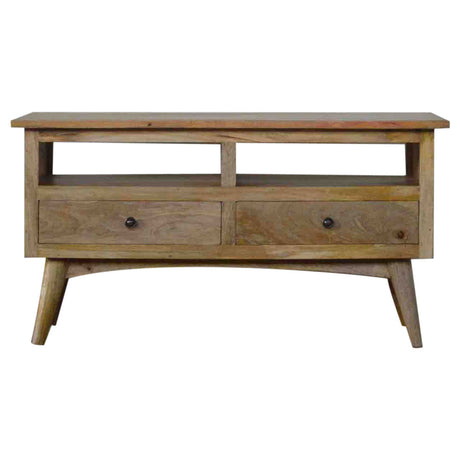 2 Drawer 2 Slot Media Unit NOVEX FURNITURES