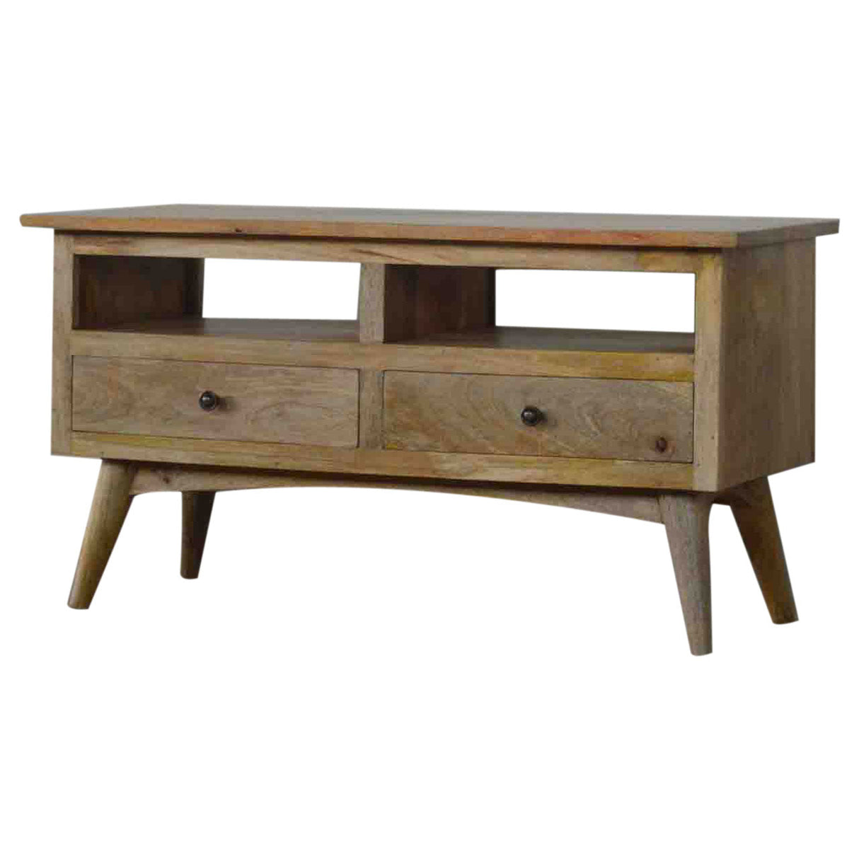 2 Drawer 2 Slot Media Unit NOVEX FURNITURES