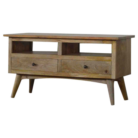2 Drawer 2 Slot Media Unit NOVEX FURNITURES