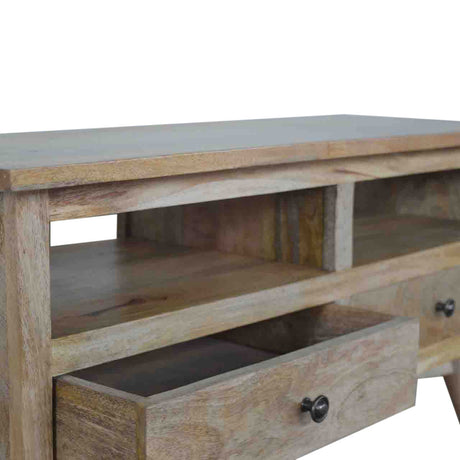 2 Drawer 2 Slot Media Unit NOVEX FURNITURES