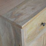 Oak-ish Solid Wood 8 Drawer Chest NOVEX FURNITURES