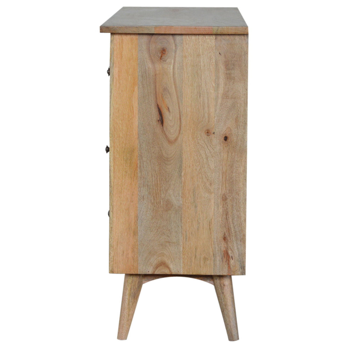 Oak-ish Solid Wood 8 Drawer Chest NOVEX FURNITURES