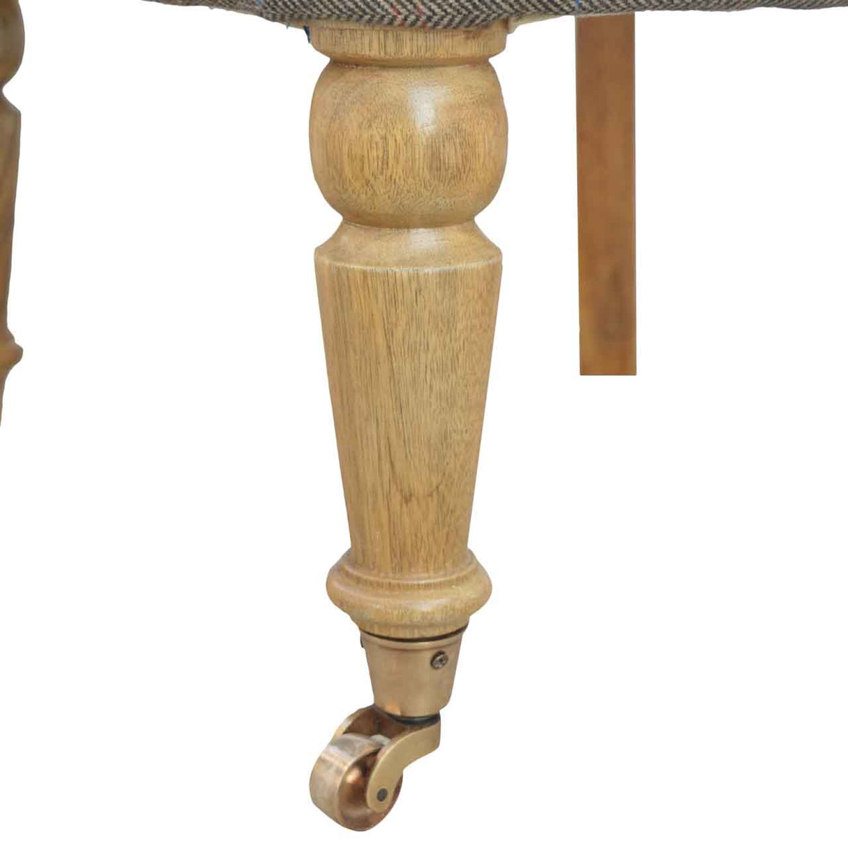 Small Multi Tweed Accent Chair NOVEX FURNITURES
