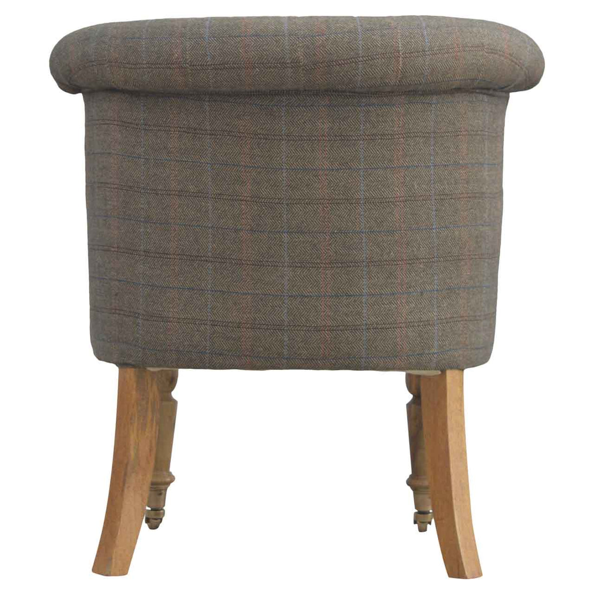 Small Multi Tweed Accent Chair NOVEX FURNITURES