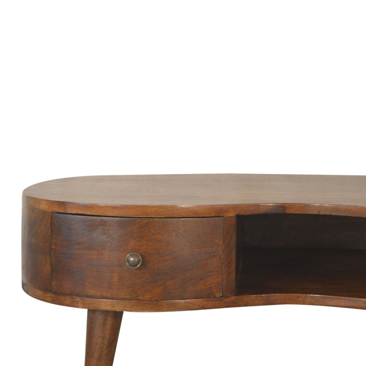 Chestnut Wave Coffee Table - NOVEX FURNITURE