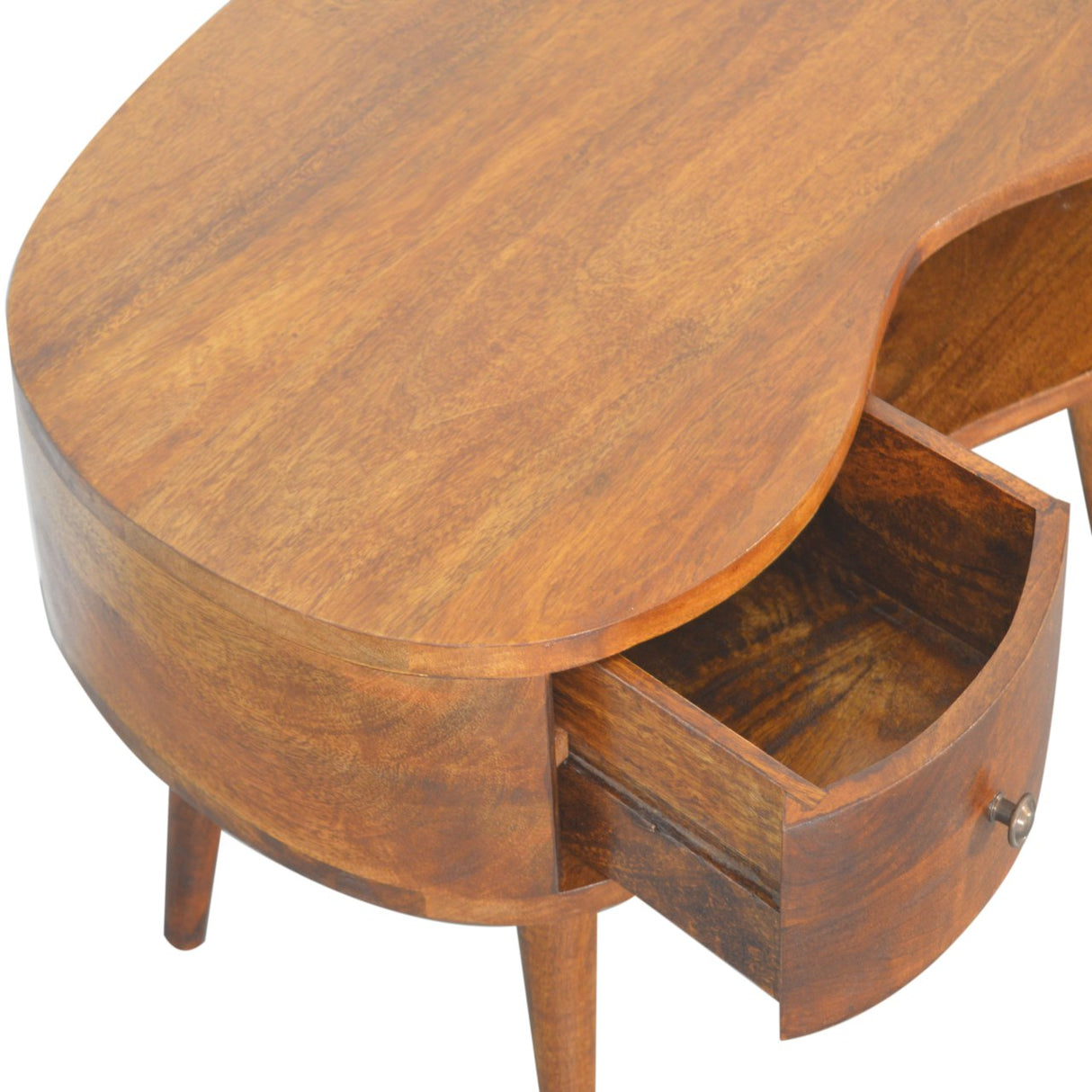 Chestnut Wave Coffee Table - NOVEX FURNITURE