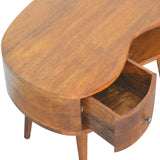 Chestnut Wave Coffee Table - NOVEX FURNITURE