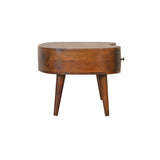 Chestnut Wave Coffee Table - NOVEX FURNITURE