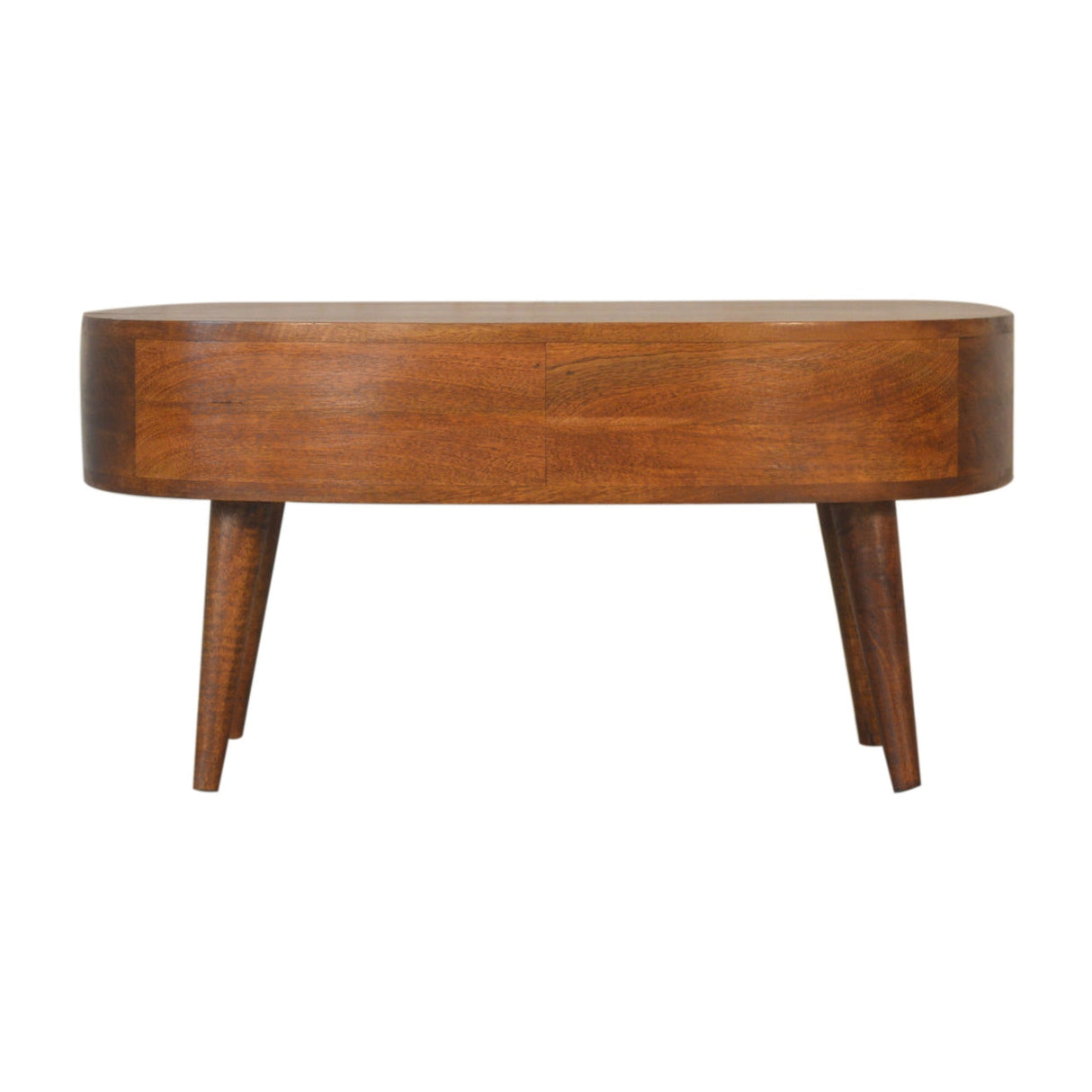 Chestnut Wave Coffee Table - NOVEX FURNITURE