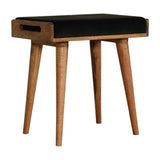 Emerald Velvet Tray Style Footstool NOVEX FURNITURES
