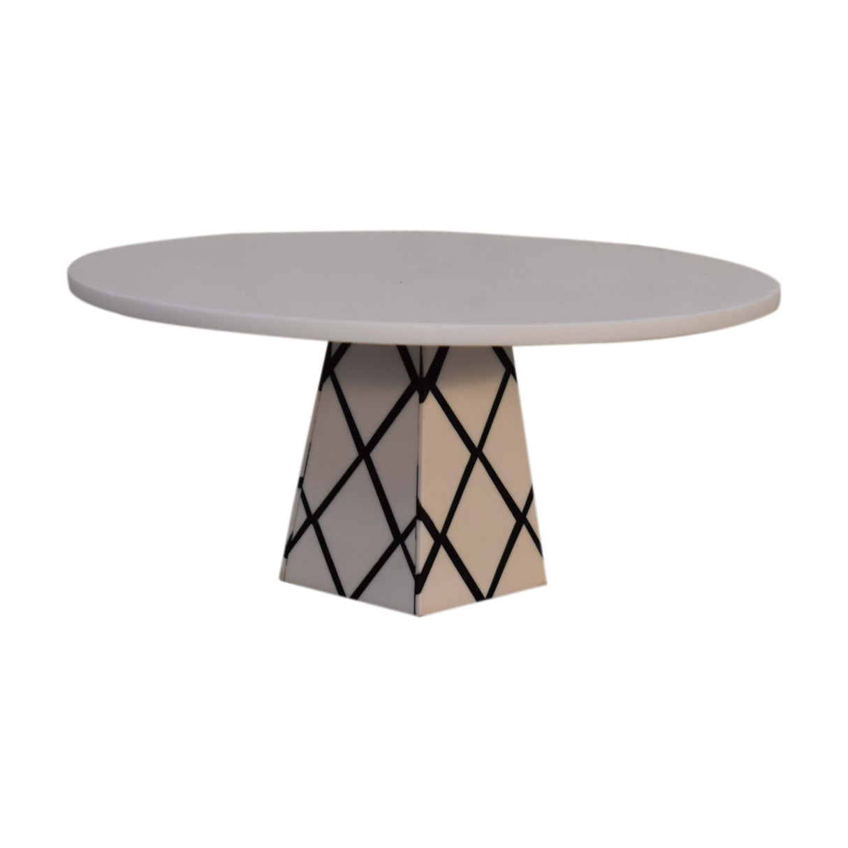 White Resin Cake Stand NOVEX FURNITURES