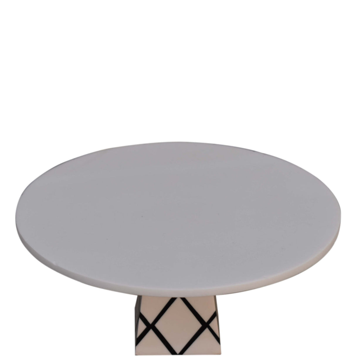 White Resin Cake Stand NOVEX FURNITURES