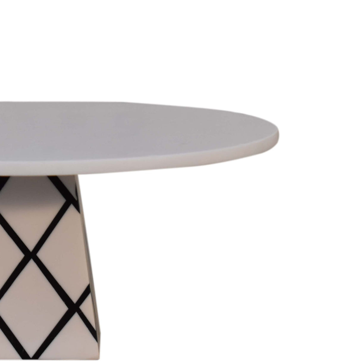 White Resin Cake Stand NOVEX FURNITURES