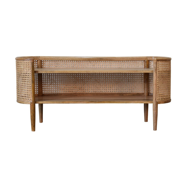 Larissa Curved Shelving Unit NOVEX FURNITURES