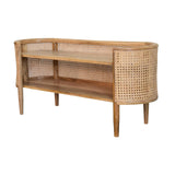 Larissa Curved Shelving Unit NOVEX FURNITURES