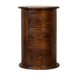 3 Drawer Chestnut Drum - NOVEX FURNITURE