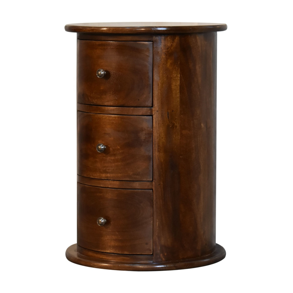 3 Drawer Chestnut Drum - NOVEX FURNITURE