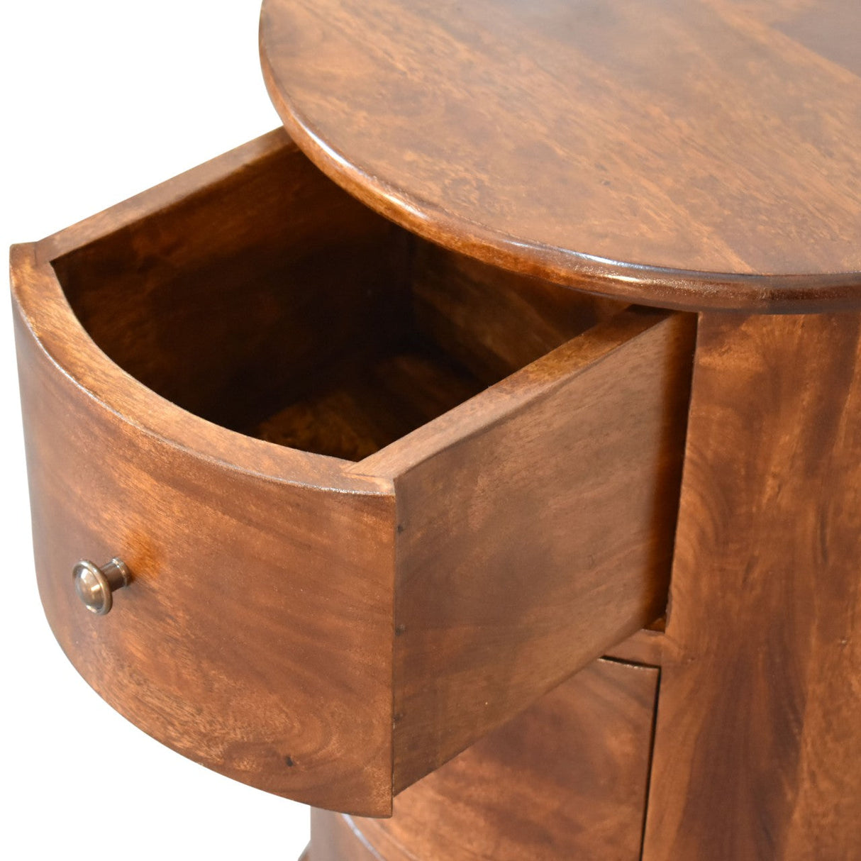 3 Drawer Chestnut Drum - NOVEX FURNITURE