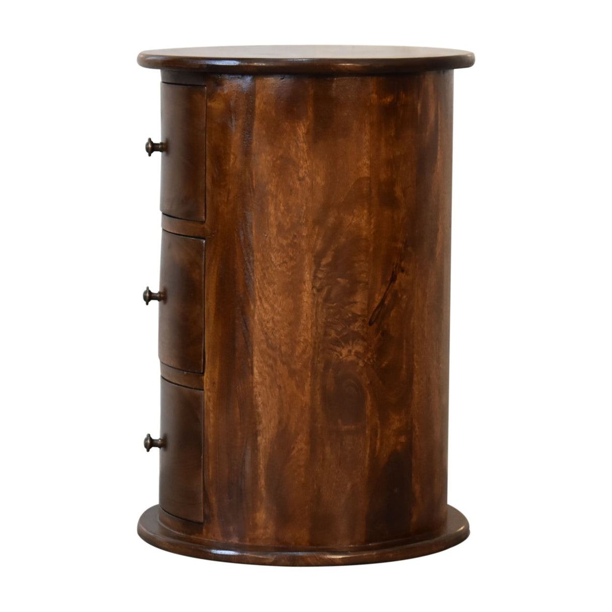3 Drawer Chestnut Drum - NOVEX FURNITURE