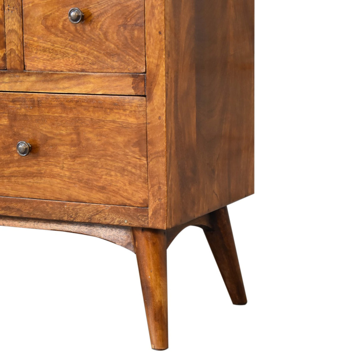 Chestnut Solid Wood 8 Drawer Chest NOVEX FURNITURES