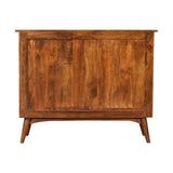 Chestnut Solid Wood 8 Drawer Chest NOVEX FURNITURES
