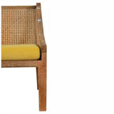 Larissa Mustard Cotton Velvet Chair NOVEX FURNITURES