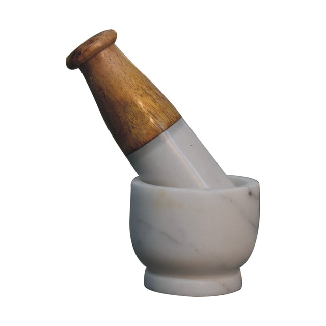 Small Marble Pestle and Mortar NOVEX FURNITURES