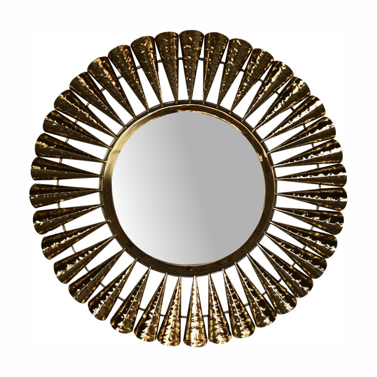 Brass Coned Mirror NOVEX FURNITURES