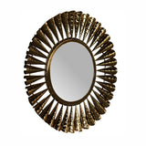 Brass Coned Mirror NOVEX FURNITURES