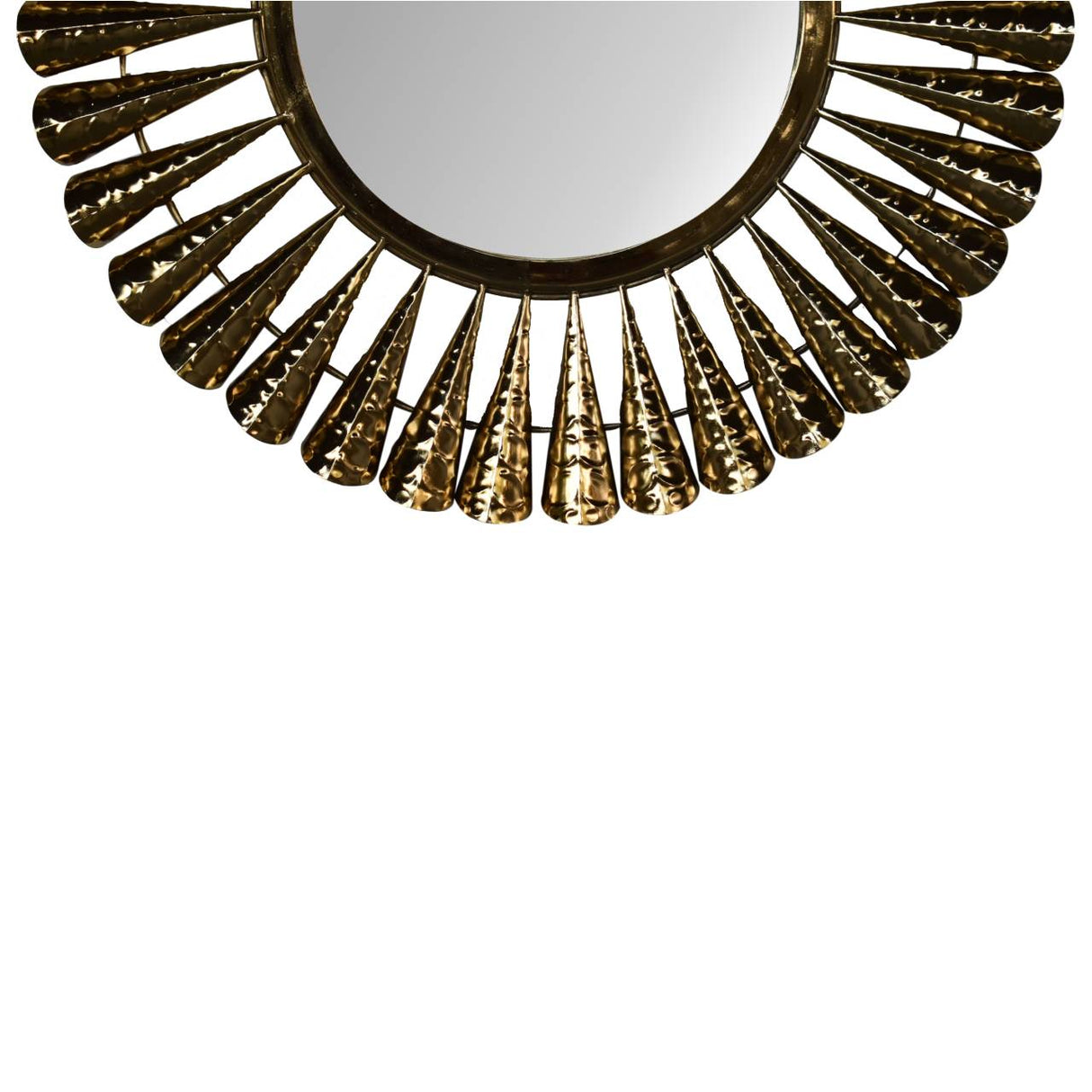 Brass Coned Mirror NOVEX FURNITURES