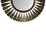 Brass Coned Mirror NOVEX FURNITURES