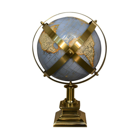 Grey Globe with Gold Frame NOVEX FURNITURES