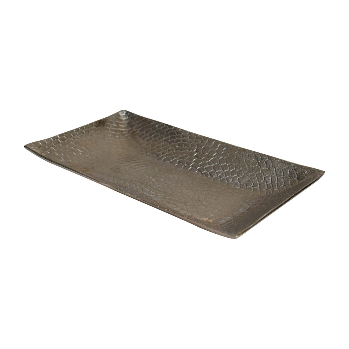 Battered Nickle Tray NOVEX FURNITURES