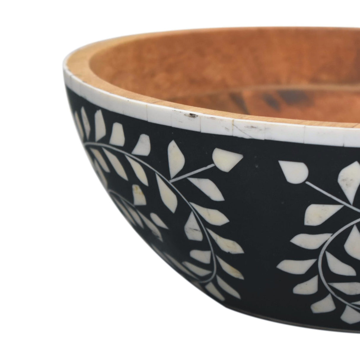 Floral Resin Inlay Bowl Set NOVEX FURNITURES
