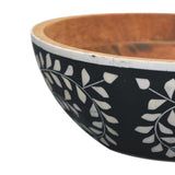 Floral Resin Inlay Bowl Set NOVEX FURNITURES