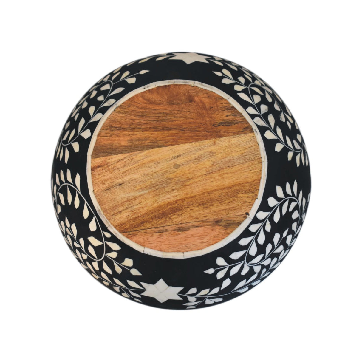Floral Resin Inlay Bowl Set NOVEX FURNITURES