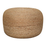 Natural Jute Pouffe - NOVEX FURNITURE