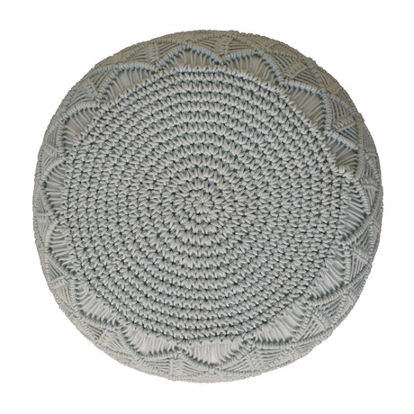 Ansley Sage Green Pouffe NOVEX FURNITURES