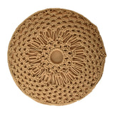 Crotchet Mustard Footstool NOVEX FURNITURES