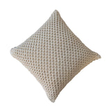 2x Knit Natural White Cushions NOVEX FURNITURES