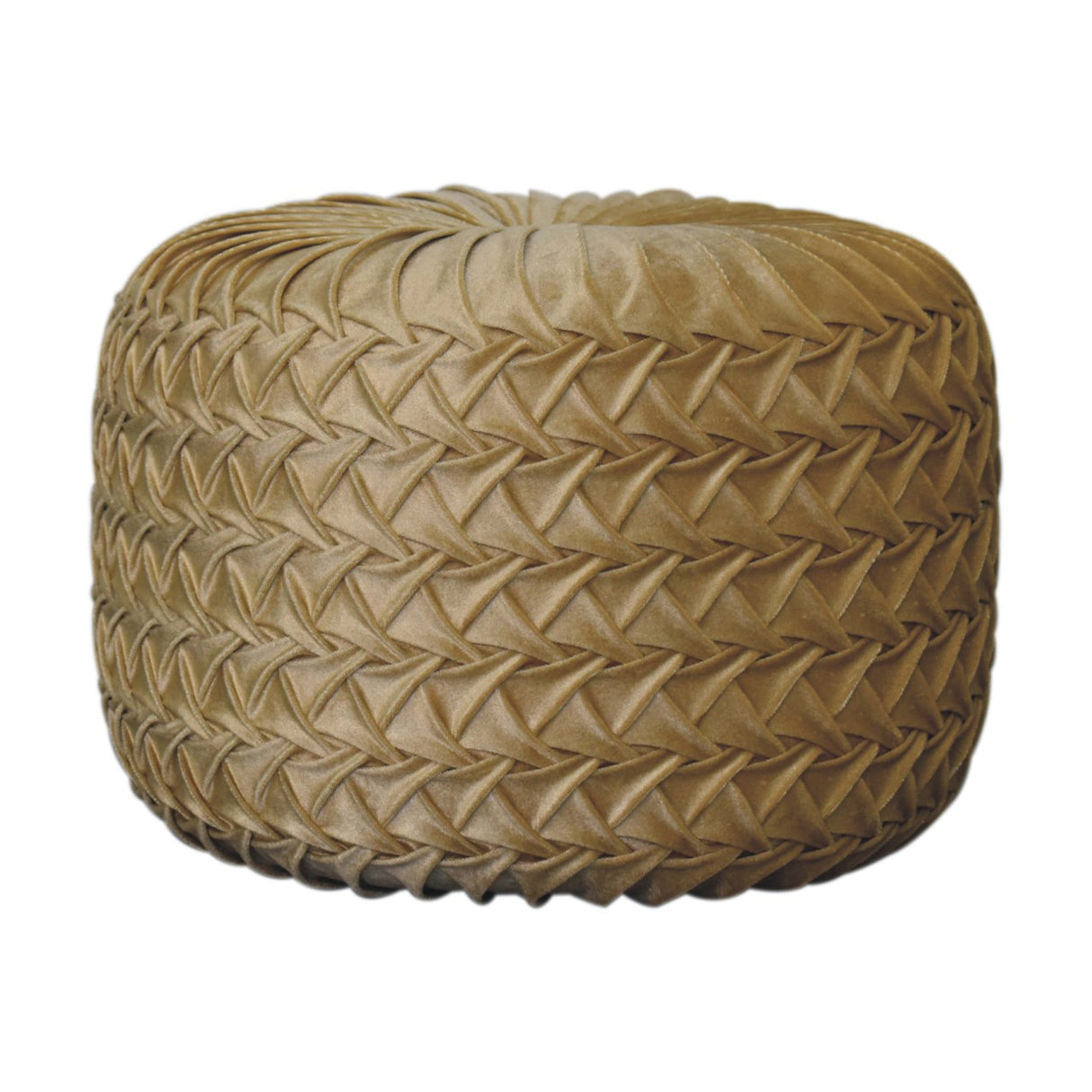 Ochre Hart Pouffe NOVEX FURNITURES