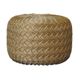 Ochre Hart Pouffe NOVEX FURNITURES