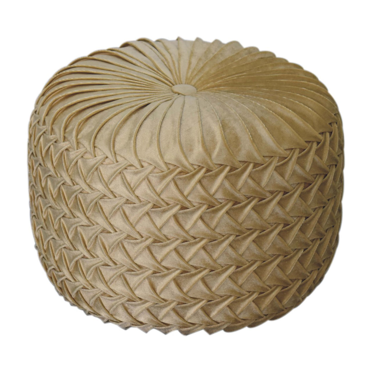Ochre Hart Pouffe NOVEX FURNITURES