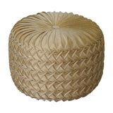 Ochre Hart Pouffe NOVEX FURNITURES