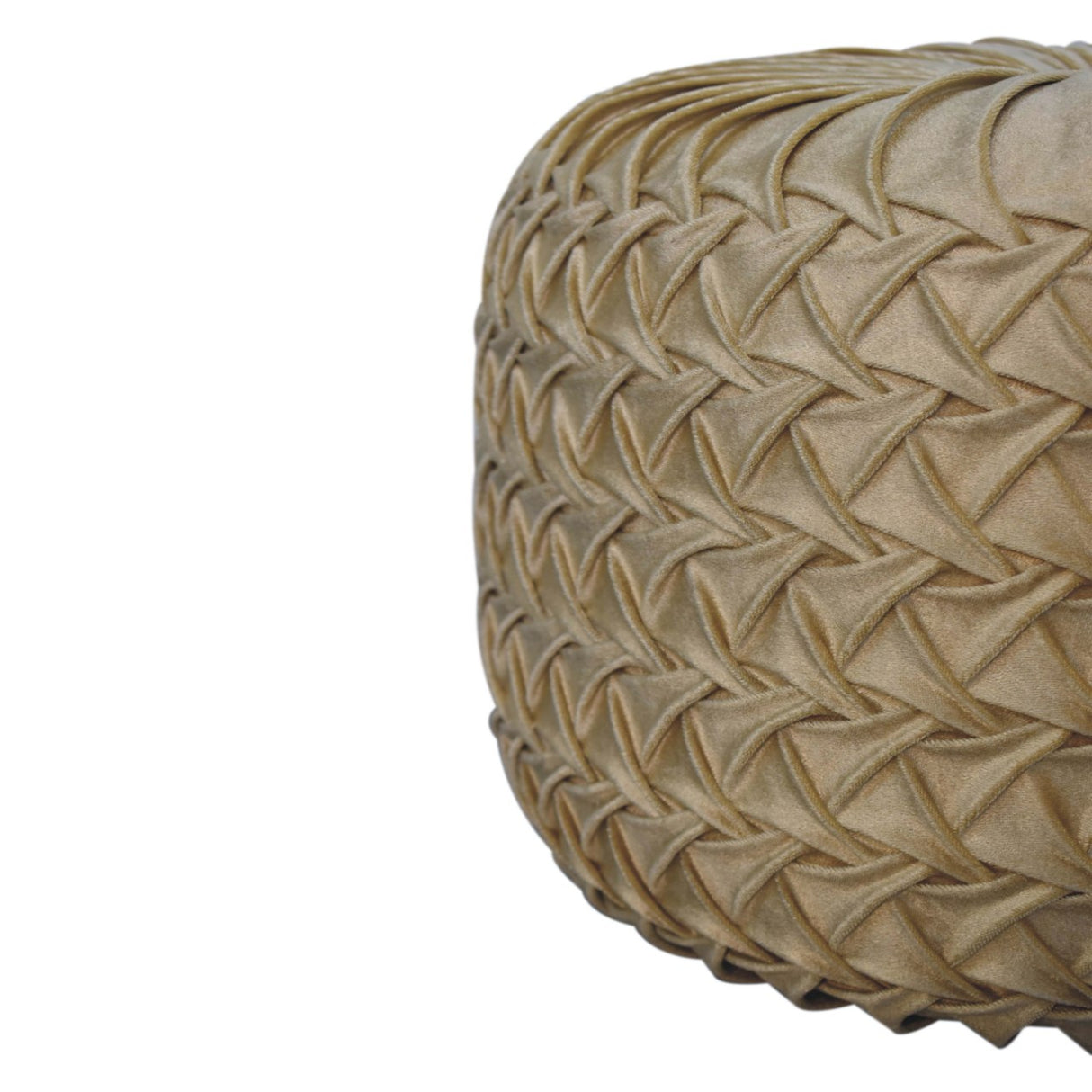 Ochre Hart Pouffe NOVEX FURNITURES