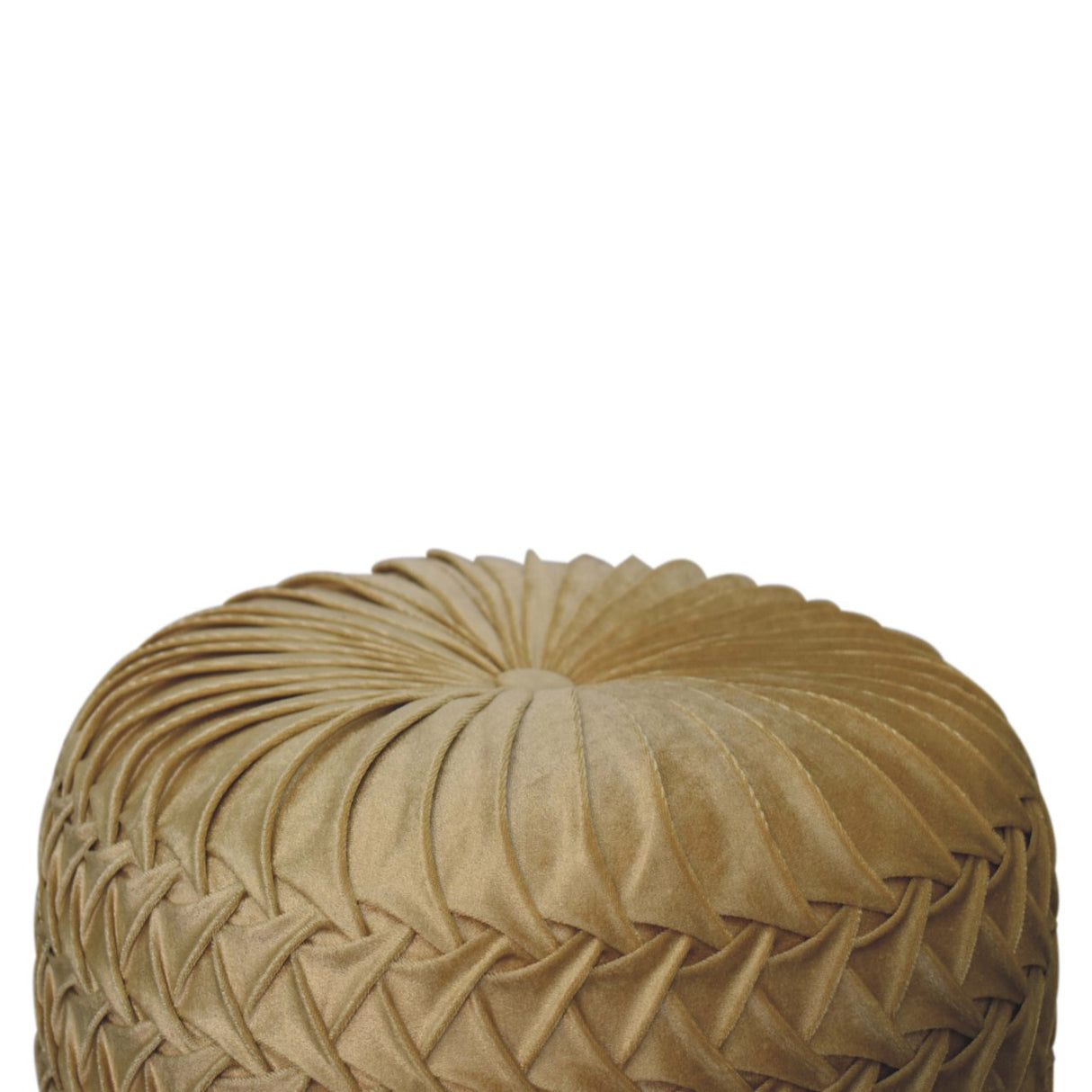Ochre Hart Pouffe NOVEX FURNITURES